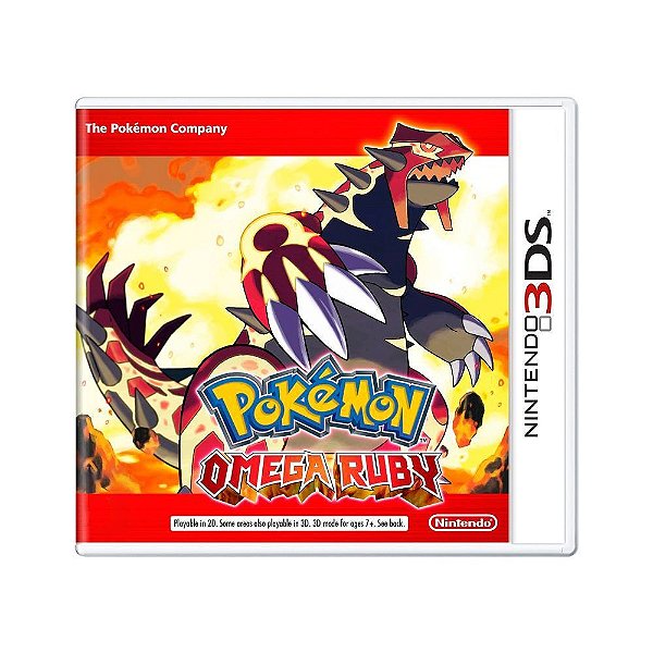 Jogo Pokémon Omega Ruby - 3DS Usado