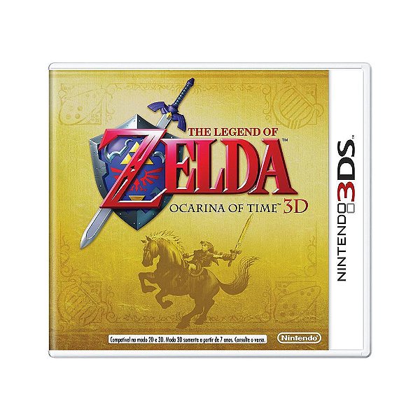 jogo The Legend of Zelda: Ocarina of Time 3D Para 3DS - Loja de Vídeo Games  Fortaleza EiNerdGames