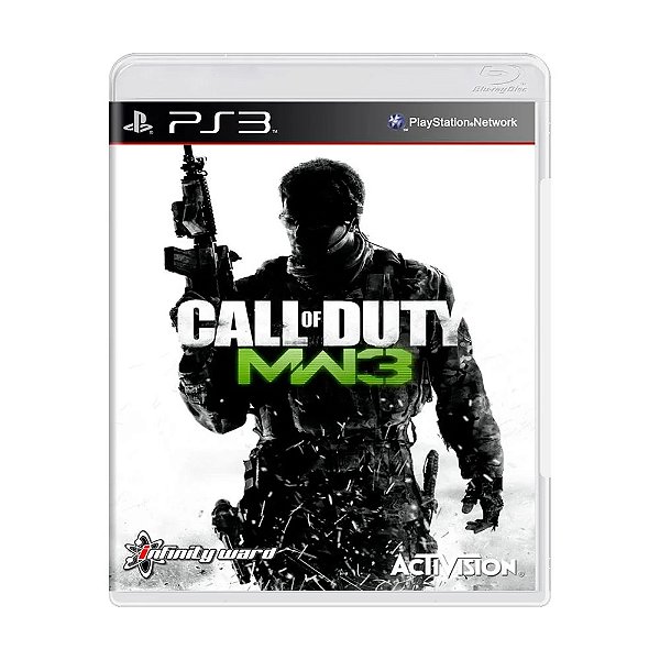 Jogo Call of Duty: Modern Warfare 3 (MW3) - PS3 - USADO
