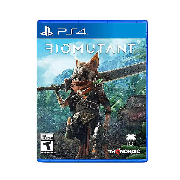 Jogo Biomutant Midia PS4 Midia Fisica Novo Lacrado