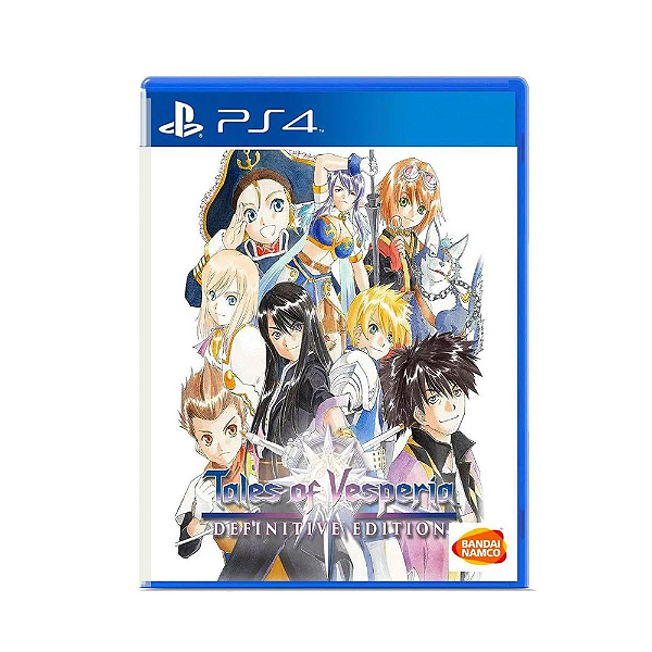 Jogo Tales Of Vesperia Definitive Edition Ps4 Midia Fisica Novo Lacrado