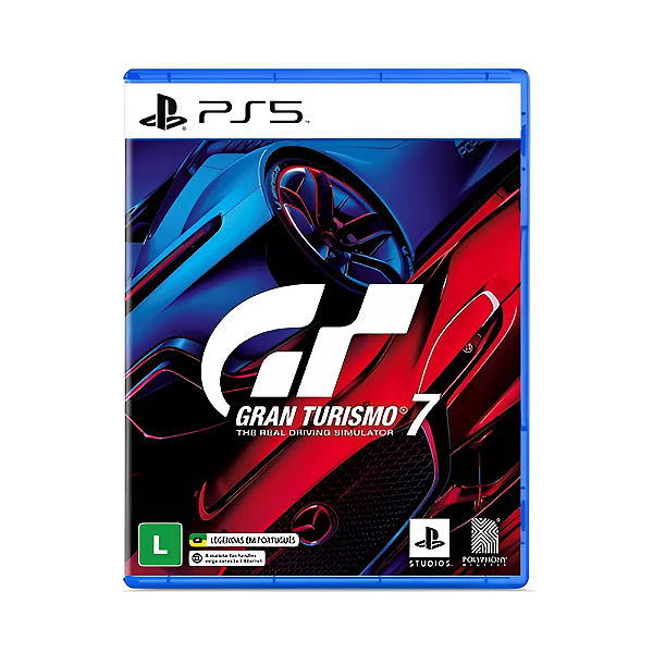 Jogo Gran Turismo 7 PS5 Midia Fisica Novo Lacrado