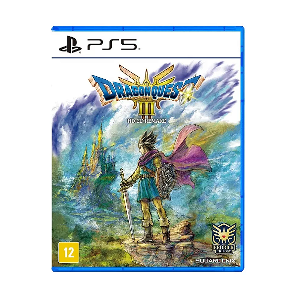 Jogo Dragon Quest III HD - 2D Remake PS5 Midia Fisica Novo Lacrado