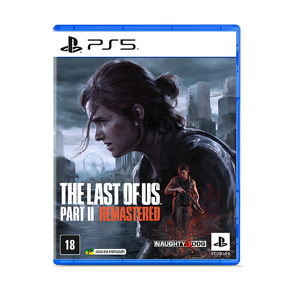 Jogo The Last of Us Part II Remastered PS5 Midia Fisica Novo Lacrado