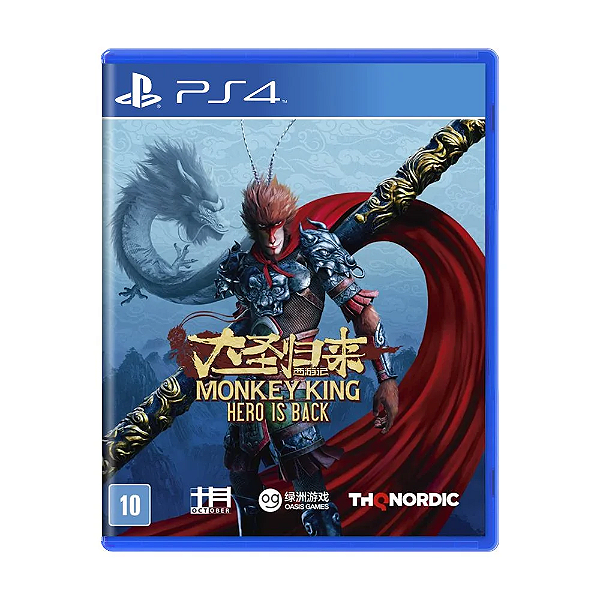 Jogo Monkey King: Hero Is Back - PS4 Midia Fisica Novo Lacrado