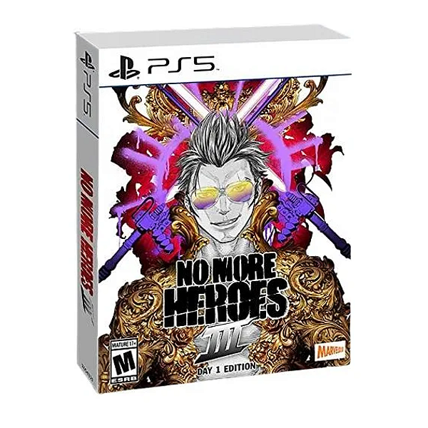 Jogo No More Heroes 3 Day One Edition - PS5 Midia Fisica Novo Lacrado