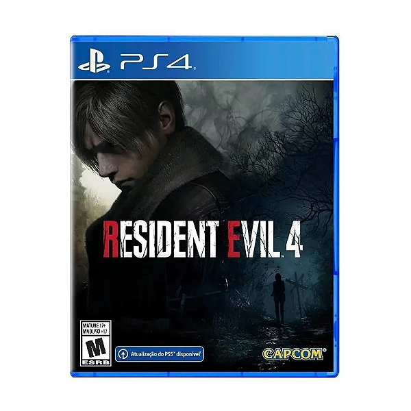 Jogo Resident Evil 4 Remake - PS4 Midia Fisica Novo Lacrado