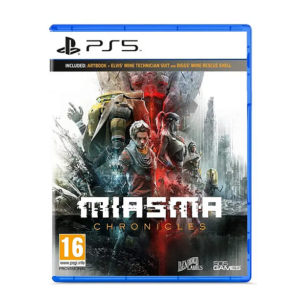 Jogo Miasma Chronicles - PS5 Midia Fisica Novo Lacrado