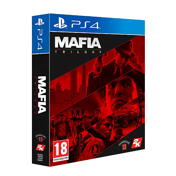 Jogo Mafia Trilogy - PS4 Midia Fisica Novo Lacrado