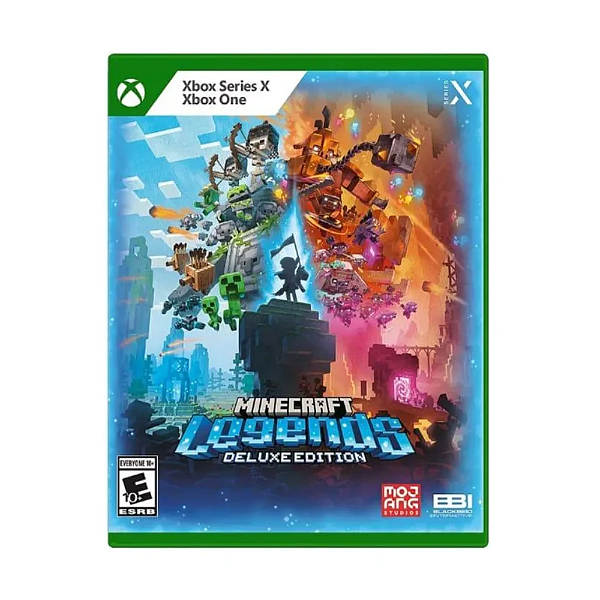 Jogo Minecraft Legends Deluxe Edition - Xbox One Midia Fisica Novo Lacrado