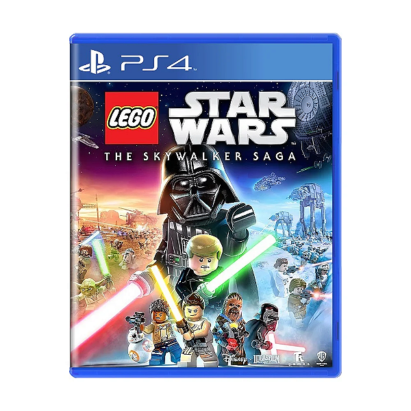Jogo LEGO Star Wars A Saga Skywalker - PS4 Midia Fisica Novo Lacrado