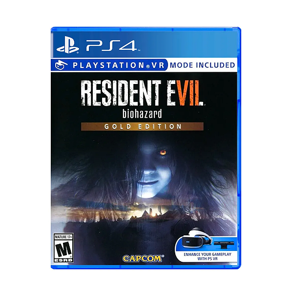 Jogo Resident Evil 7 Biohazard Gold Edition - PS4 Midia Fisica Novo Lacrado