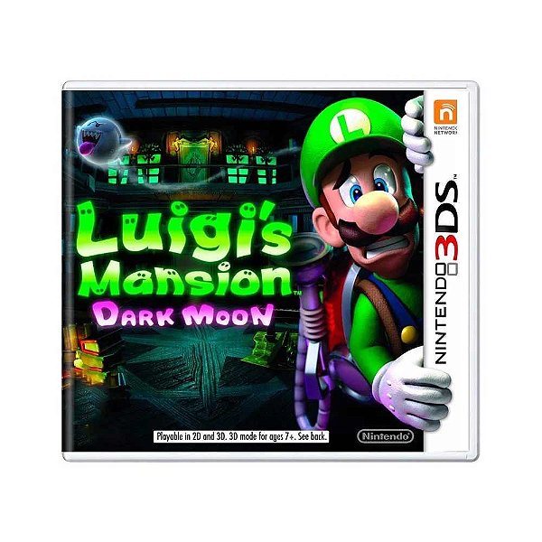 Jogo Luigis Mansion Dark Moon Nintendo 3DS Usado