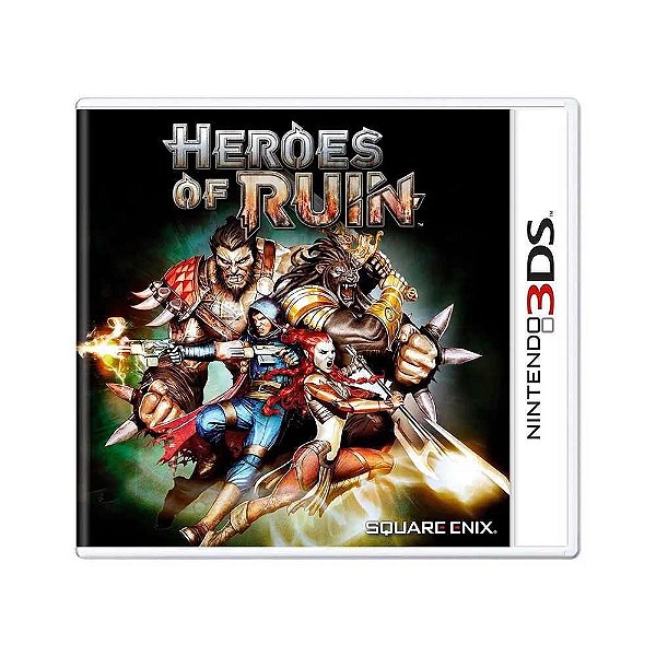 Jogo Heroes of Ruin 3DS Usado