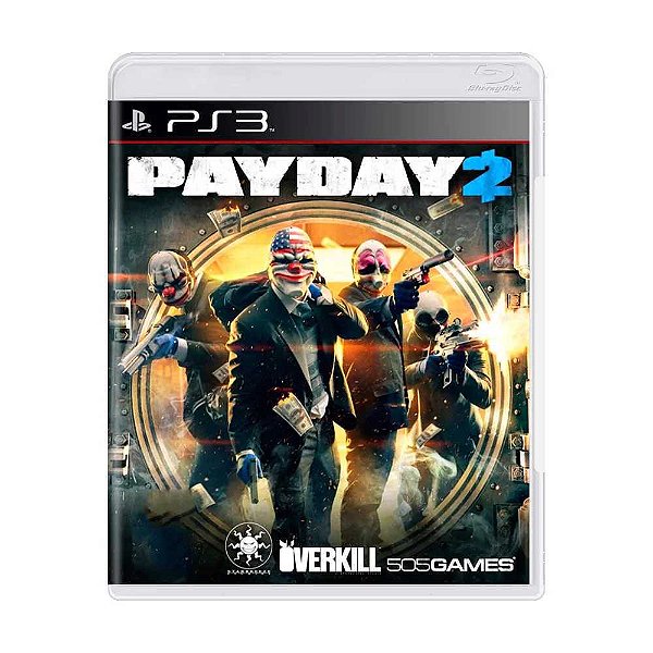 Jogo Payday 2 PS3 Midia Fisica Novo Lacrado