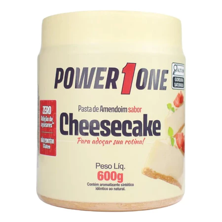 Pasta de Amendoim sabor Cheesecake - Power One