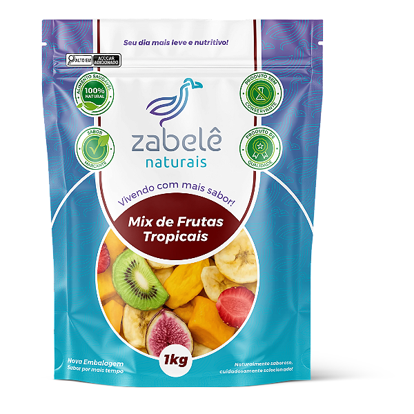 Mix de Frutas Tropicais - Desidratadas