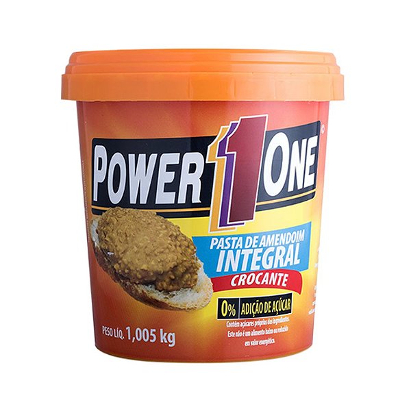 Pasta de Amendoim Integral Crocante - Power One