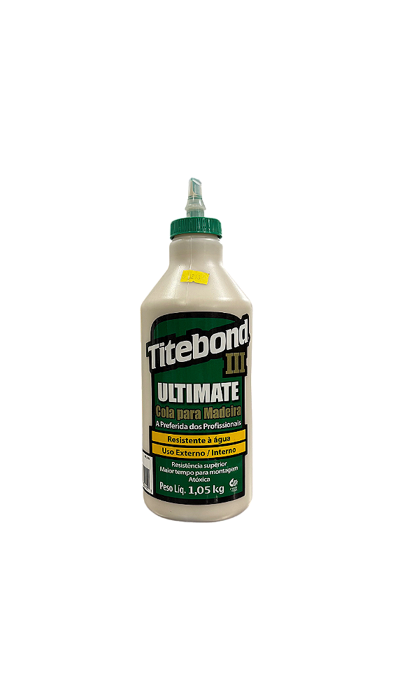 Cola Para Madeira Titebond III Ultimate À Prova D'água 1,05kg