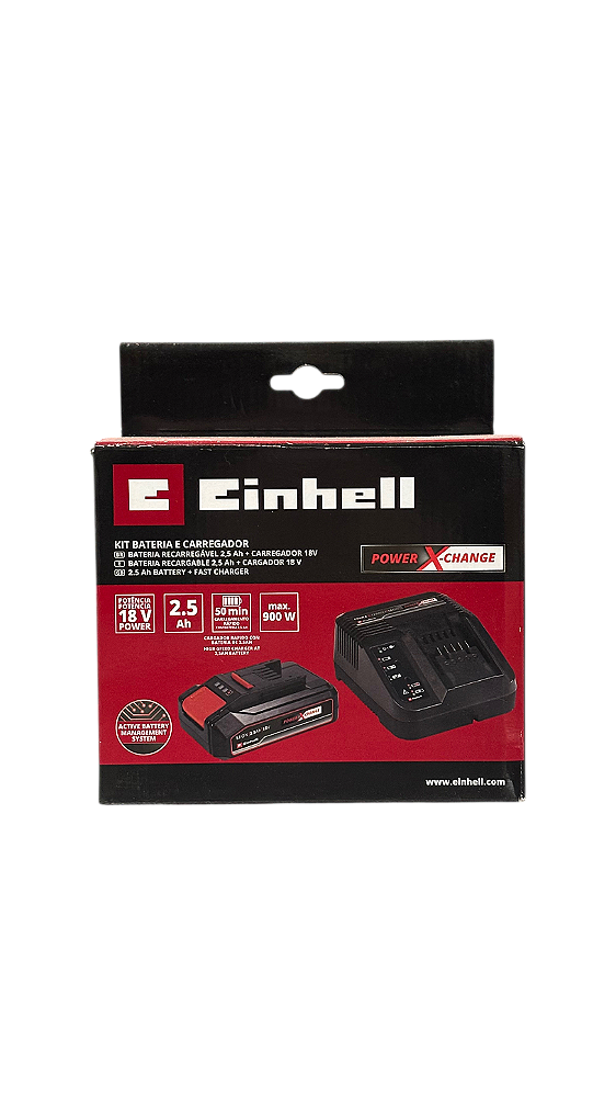 Kit Bateria E Carregador Einhell Power X-change 18V