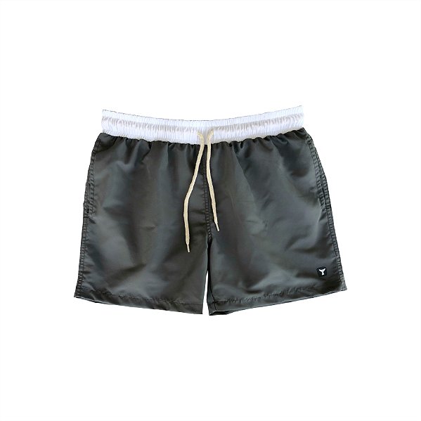 Short Retrô Curto Oliva Exército