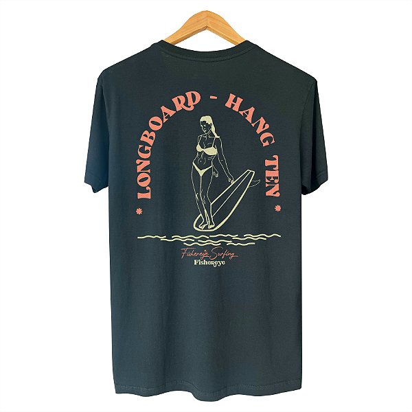 Camiseta Surf Hang Ten Black
