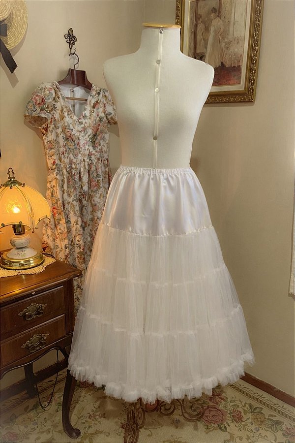 Saiote de Tule Cottonfield