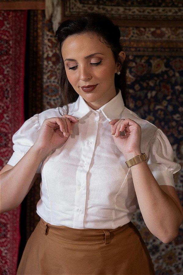 Camisa Ada (Off White)