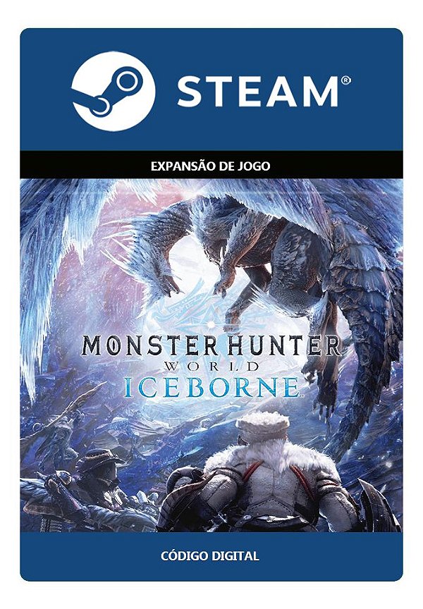 Monster Hunter World Iceborne Steam Código de 17