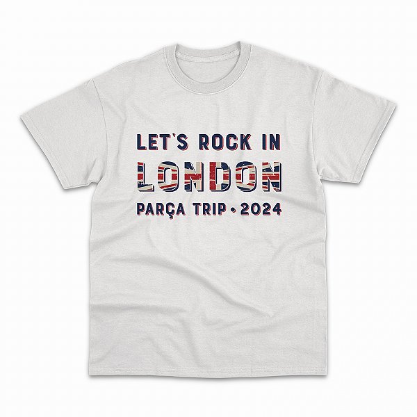 Londres - Camiseta Básica Regular Personalizada