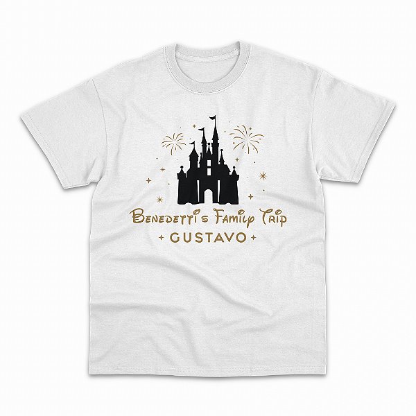 Castle 01 - Camiseta Básica Regular Personalizada