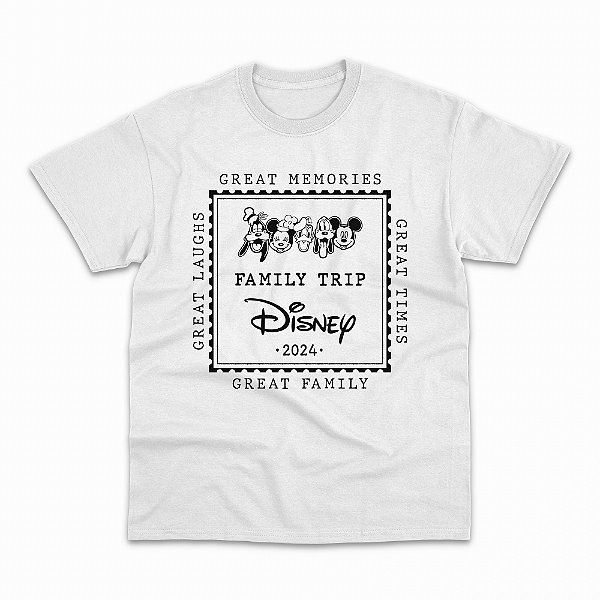 Stamp 01 - Camiseta Básica Regular Personalizada