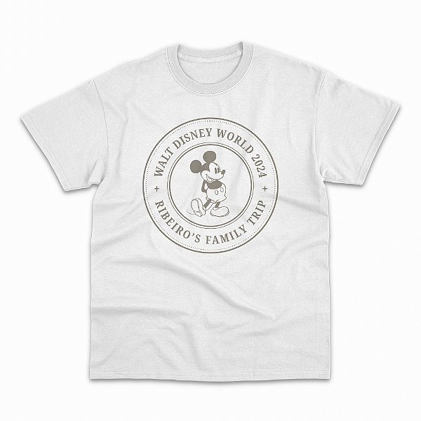 Stamp 02 - Camiseta Básica Regular Personalizada