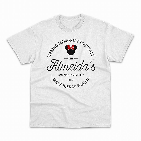 Memories 01 - Camiseta Básica Regular Personalizada