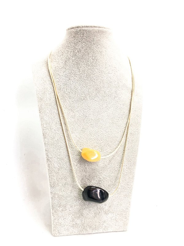 Colar Feminino Pedras Specchio