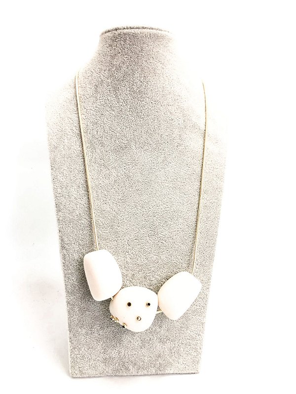 Colar Feminino Pedras Specchio