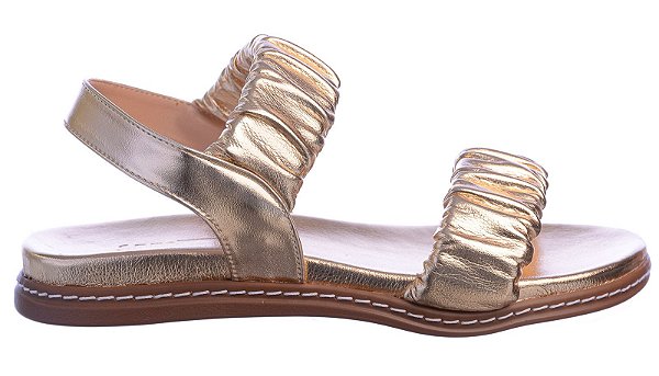Papete Feminina com Elástico Lady Specchio Brand Dourada