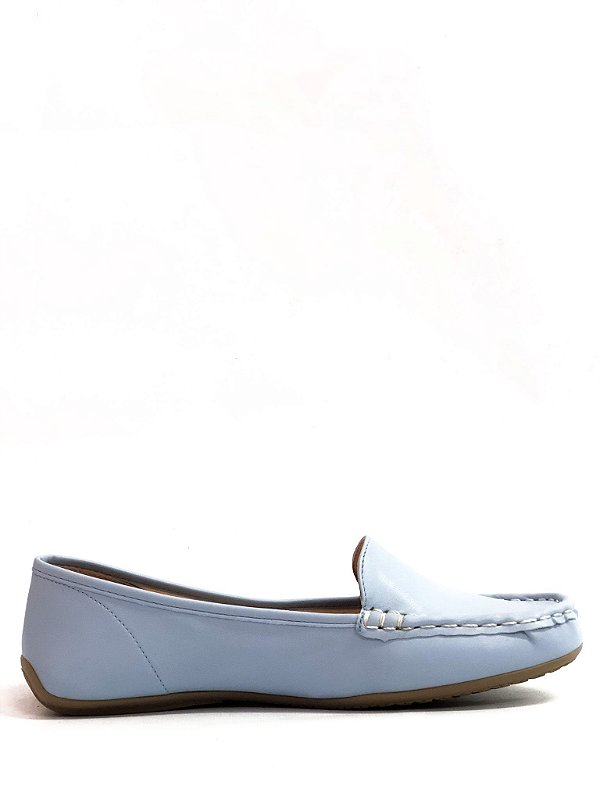 Mocassim Feminino Soft Basic Offline Azul