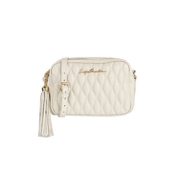 Bolsa Feminina Retangular Pequena Luiza Barcelos Off White