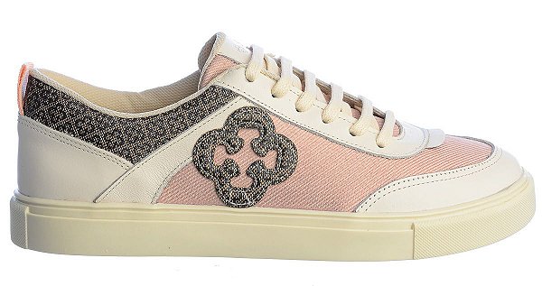 Tenis feminino couro bege 2025