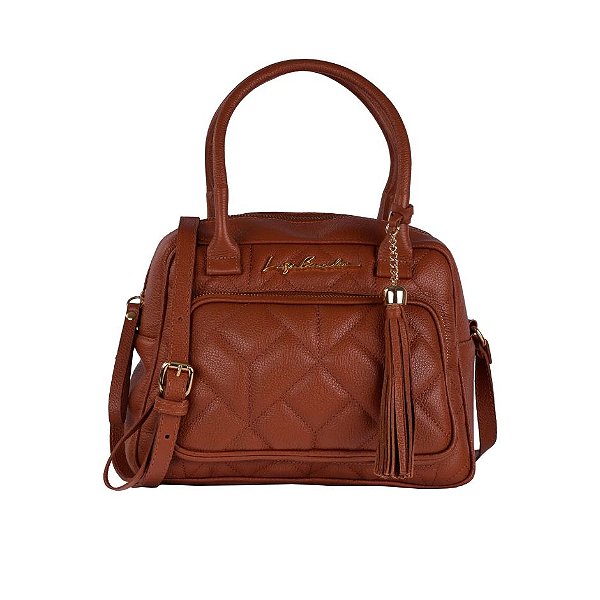 Bolsa Feminina Viena Média Luiza Barcelos Camel
