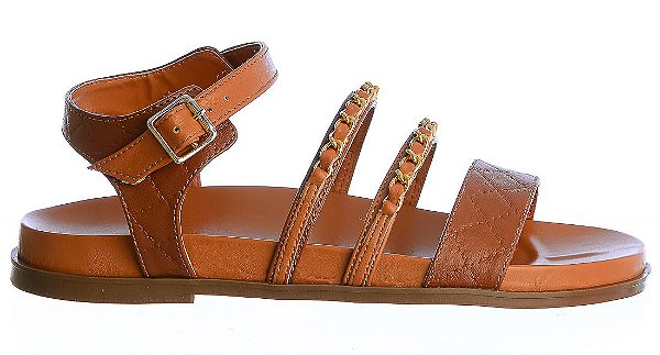 Papete Feminina Thalita Colorindo Specchio Brand Camel