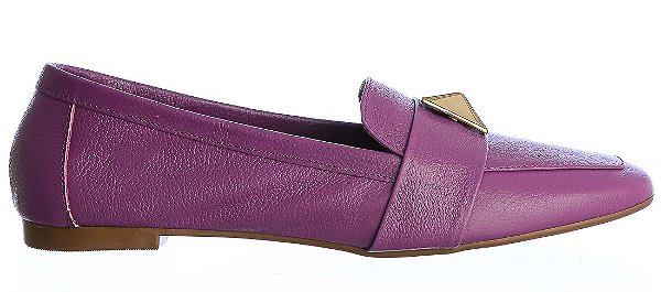 Mocassim Feminino Carla Colorindo Specchio Brand Roxo