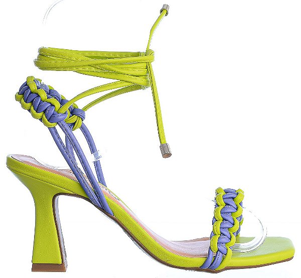 Sandália Feminina Mirela Colorindo Specchio Brand Lima