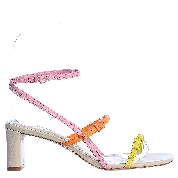 Sandália Feminina Kattie Colors SS23 Schutz Nude