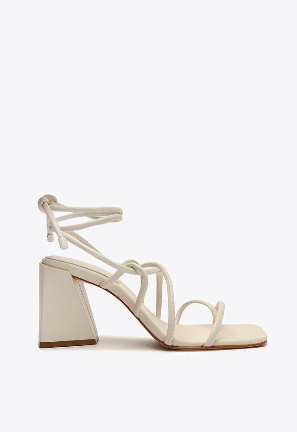 Schutz sandalia sale branca