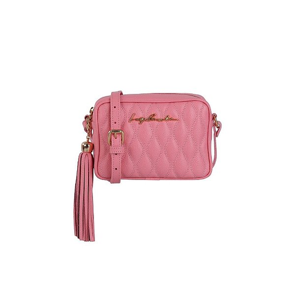 Bolsa Feminina Pequena Viena Prisma Luiza Barcelos Rosa