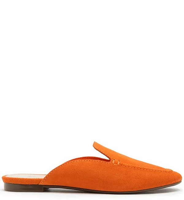 Mule Feminino Camurça Basic SS23 Schutz Laranja