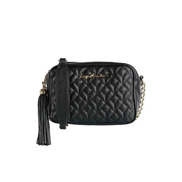 Bolsa Feminina Pequena Viena Prisma Luiza Barcelos Preta