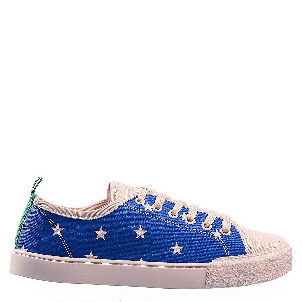 Tênis Feminino Capsula Estrelas Specchio Brand Azul